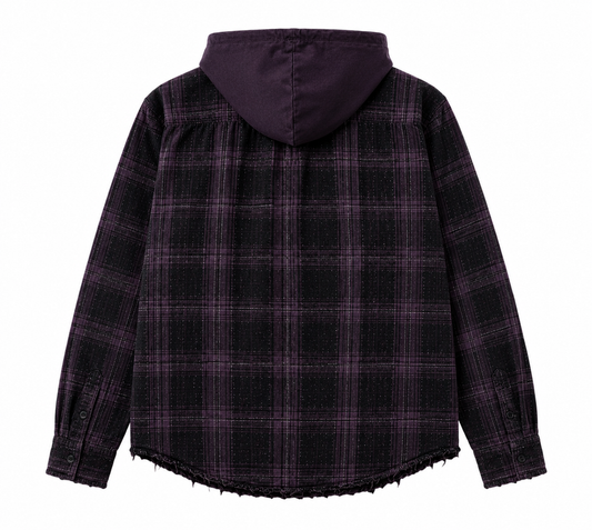 Phantom Wing Hooded Flannel