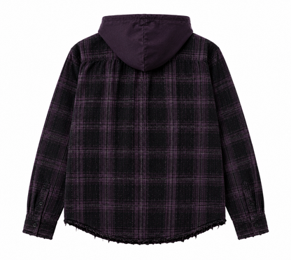Phantom Wing Hooded Flannel
