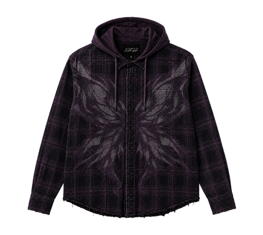 Phantom Wing Hooded Flannel